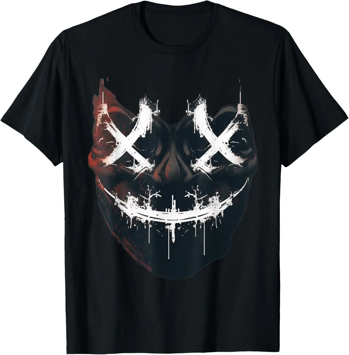 Horror Face with Let's Purge Together T-Shirt