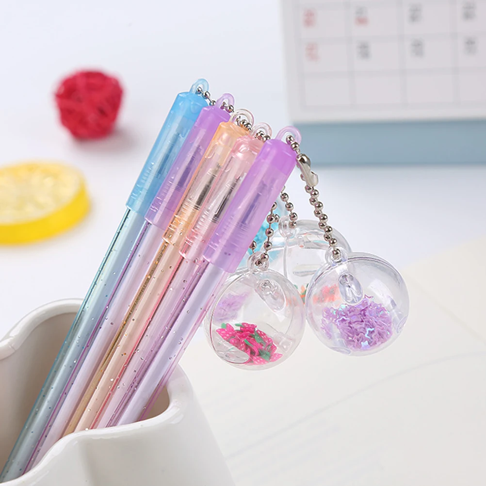 

10 Pcs Neutral Gel Pens Lovely Plastic Cute Student Daily Writing Coloring Crafting Doodling Scrapbooking Cards Photo Albums