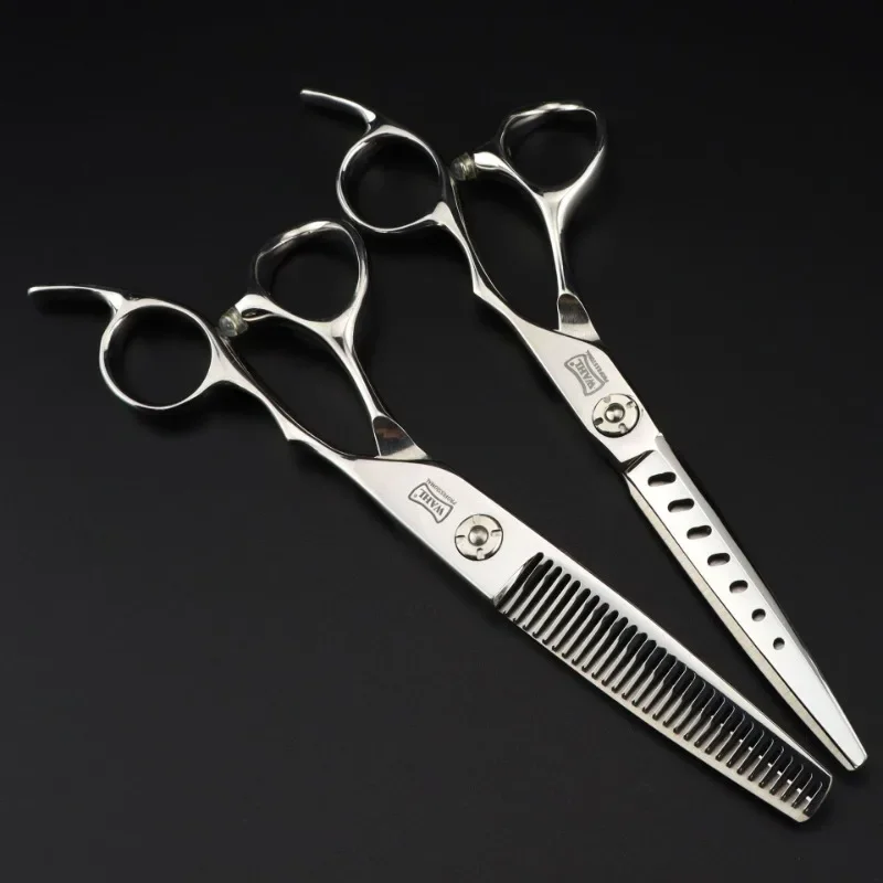 professional Damascus 6 '' hair scissors hair cutting scissor barber tools haircut thinning shears set hairdressing scissors