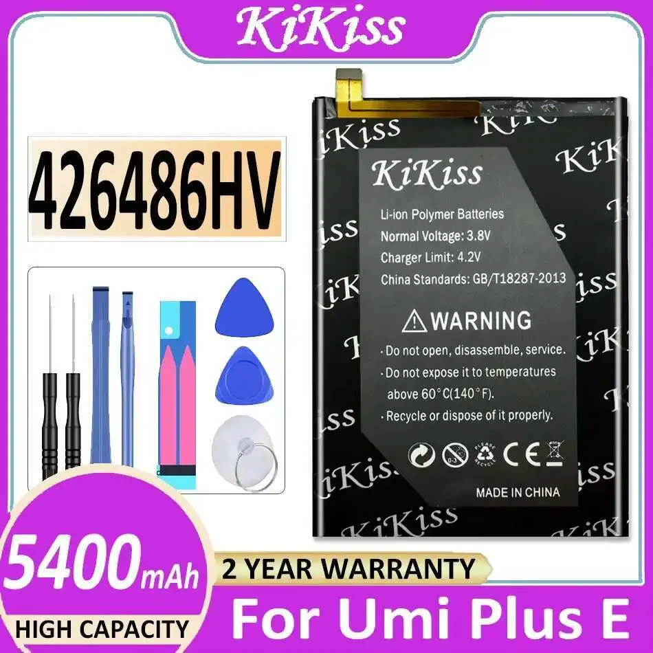 

For Umi Plus E Premium Replacement Mobile Phone Battery 5400mAh 426486HV