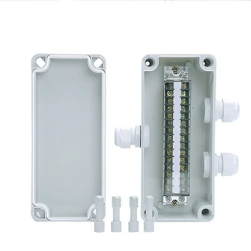 Waterproof Plastic Enclosure Box Electronic ip67 Project Instrument Case Electrical Project Box ABS Outdoor Junction Box Housin