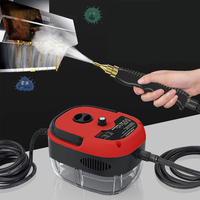 High Temperature Pressurized Steam Cleaning Machine with Brush Heads 1500W Portable Handheld Steam Cleaner for Kitchen Furniture