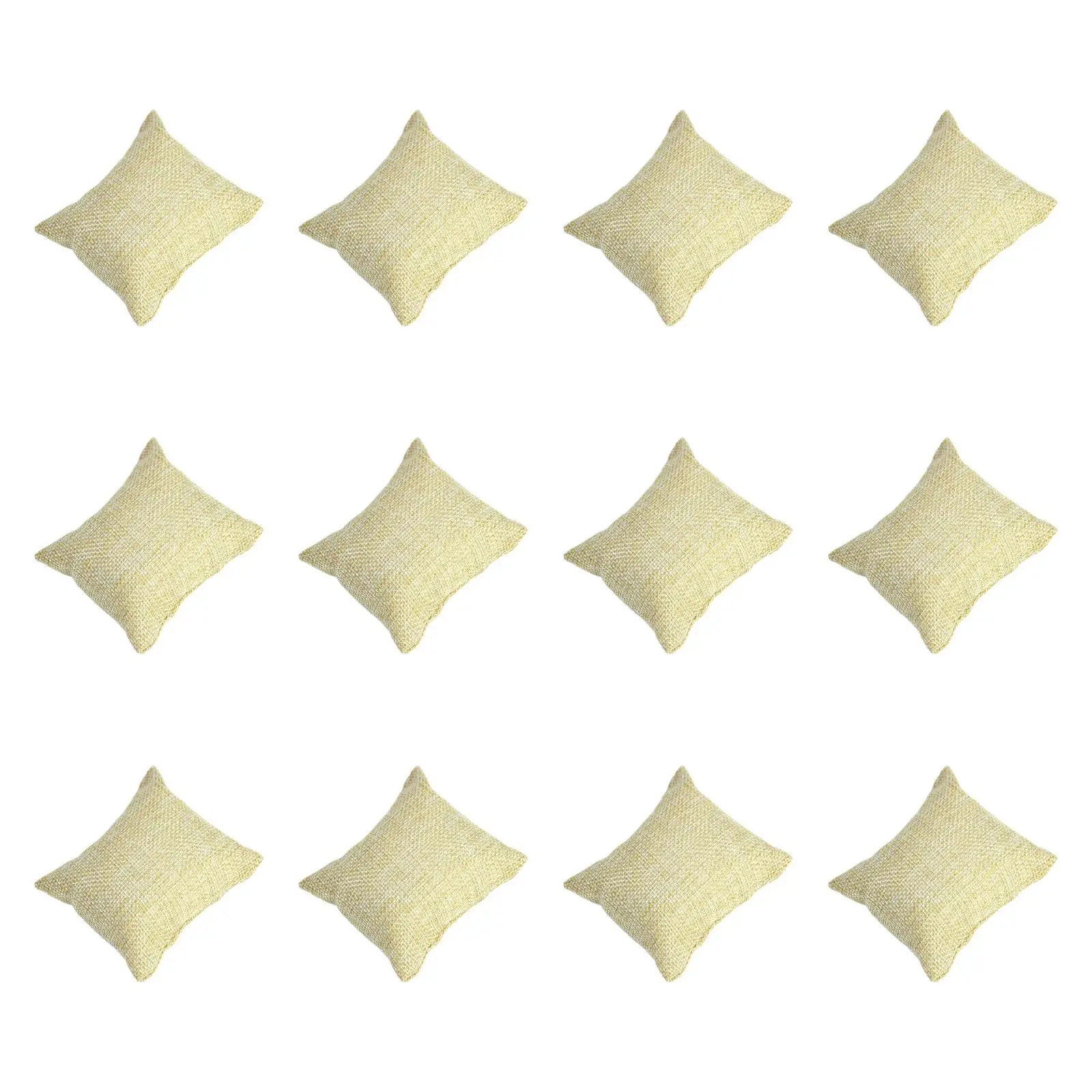 قسط الكتان سوار ووتش وسادة عرض المجوهرات وسادة لاستخدام علبة عرض ووتش #3