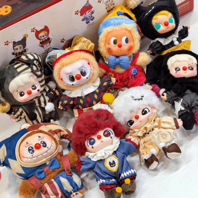 

Popmart Why So Serious Series Blind Box Bag Pendants Desk Decor Collectible Mystery Box Cute Flame Clown Figure Halloween Gifts