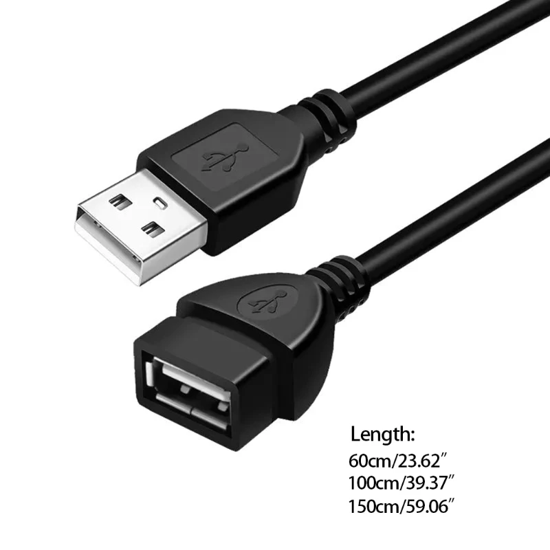 DX11 USB 2.0 Cable Extender Cord Wire Data Transmission Cables Super Speed Data Extension cable For Monitor Projector Mouse