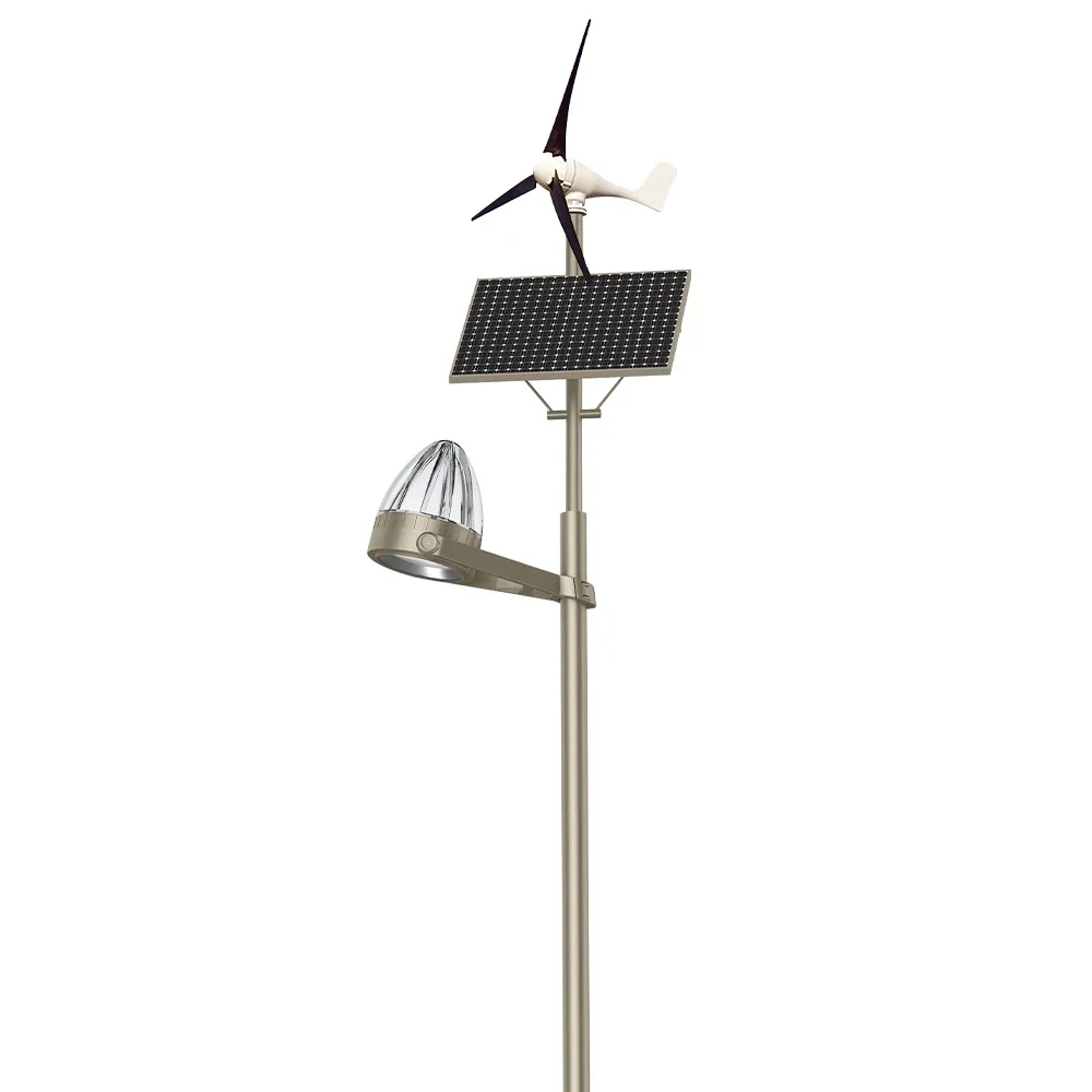 25W High Efficiency LED Solar Street Lights With Unique Optical Design Glare Reflector For Landscape AC Power Supply IP65