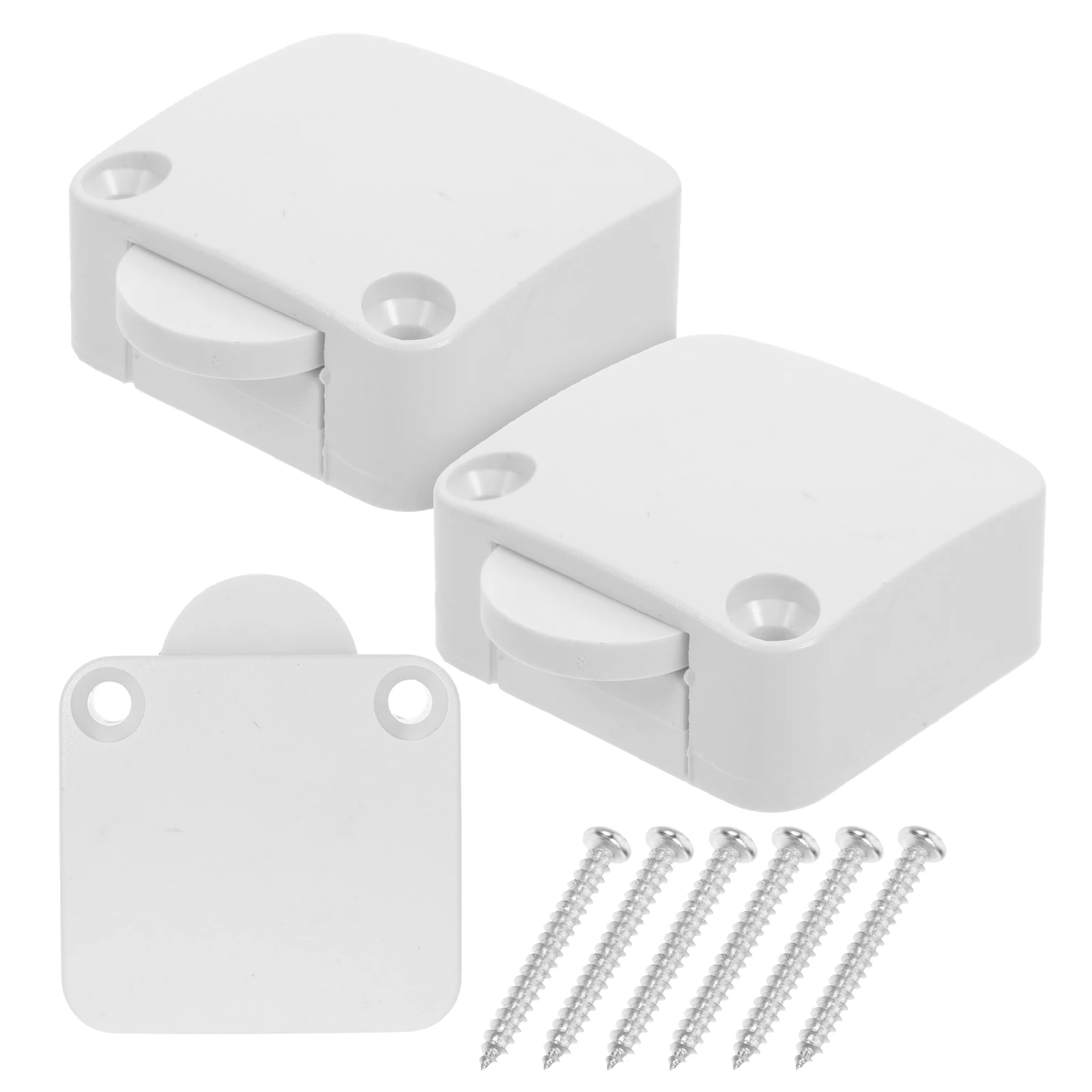 

3 Pcs Switch for Closet Touch Switches Light ABS Cabinet On Off Wardrobe Lamp Flame Retardant Durable Reliable Easy