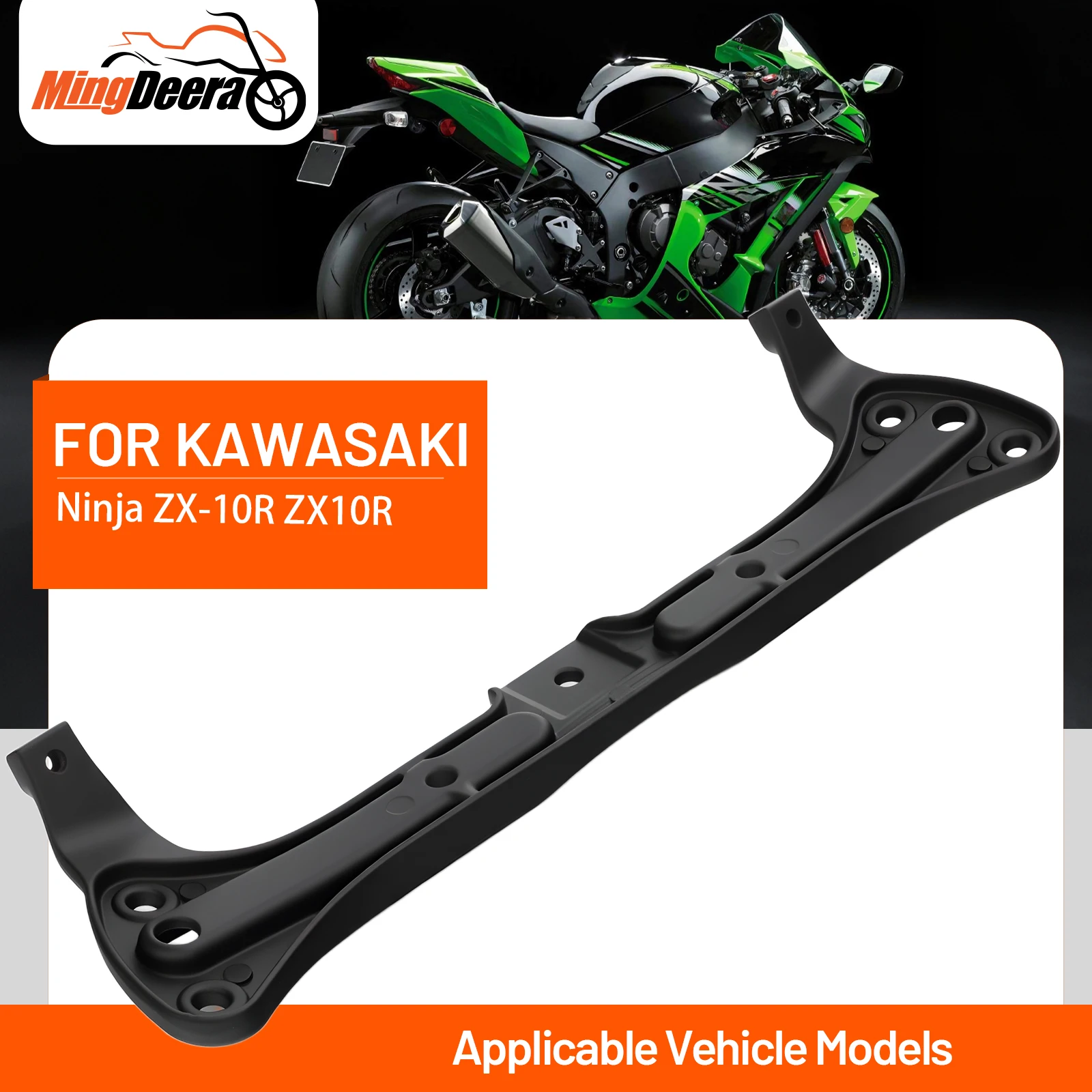 

Motorcycle Headlight Bracket For Kawasaki Ninja ZX10R ZX-10R 2008-2010 Motorcycle Headlight Fairing Bracket Fixed Bracket