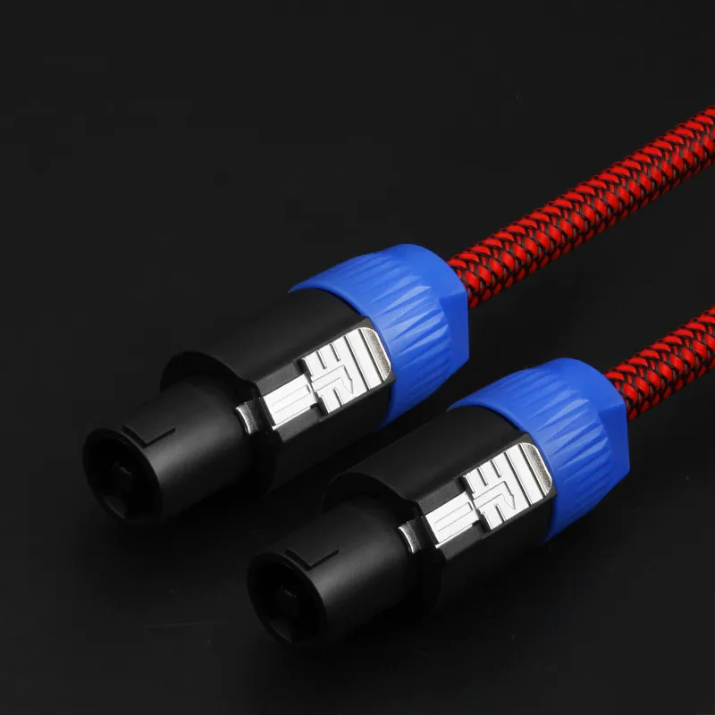 Câble de haut-parleur professionnel Monster Ohm, en cuivre pur, amplificateur à quatre cœurs, ligne Audio de scène extérieure