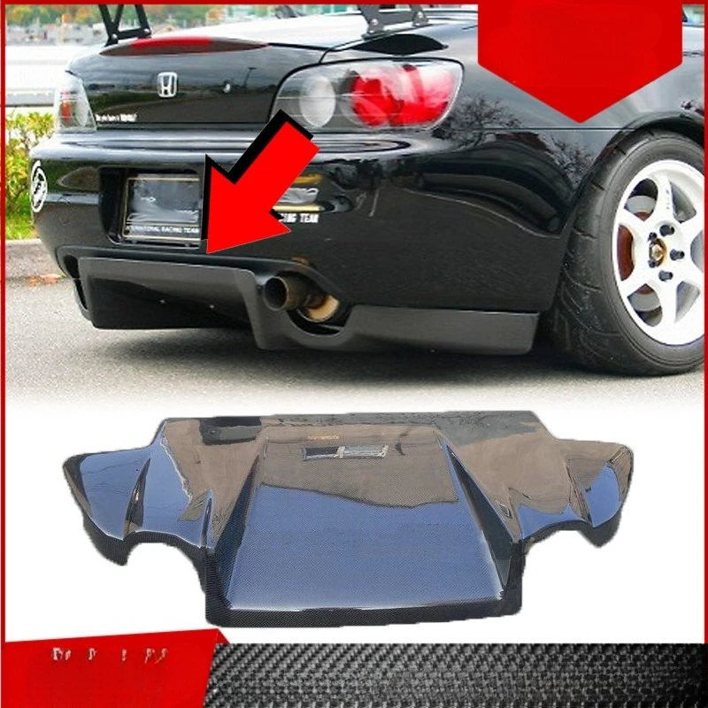 

Suitable for Honda S2000 old model modified JS model carbon fiber rear spoiler track version rear lip installation