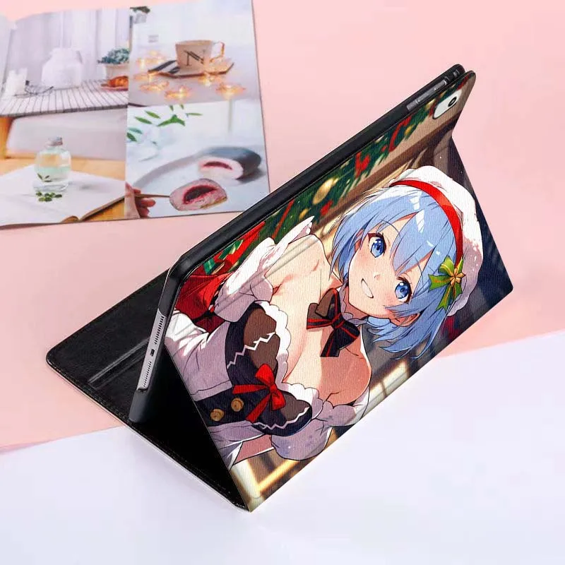 كارتون إعادة صفر أنيمي لباد برو اير ميني 1 2 3 4 5 6 7 7 8th 9th 10th 11th 10.2 9.7 10.5 10.9 11 12.9 حافظة كمبيوتر لوحي #5