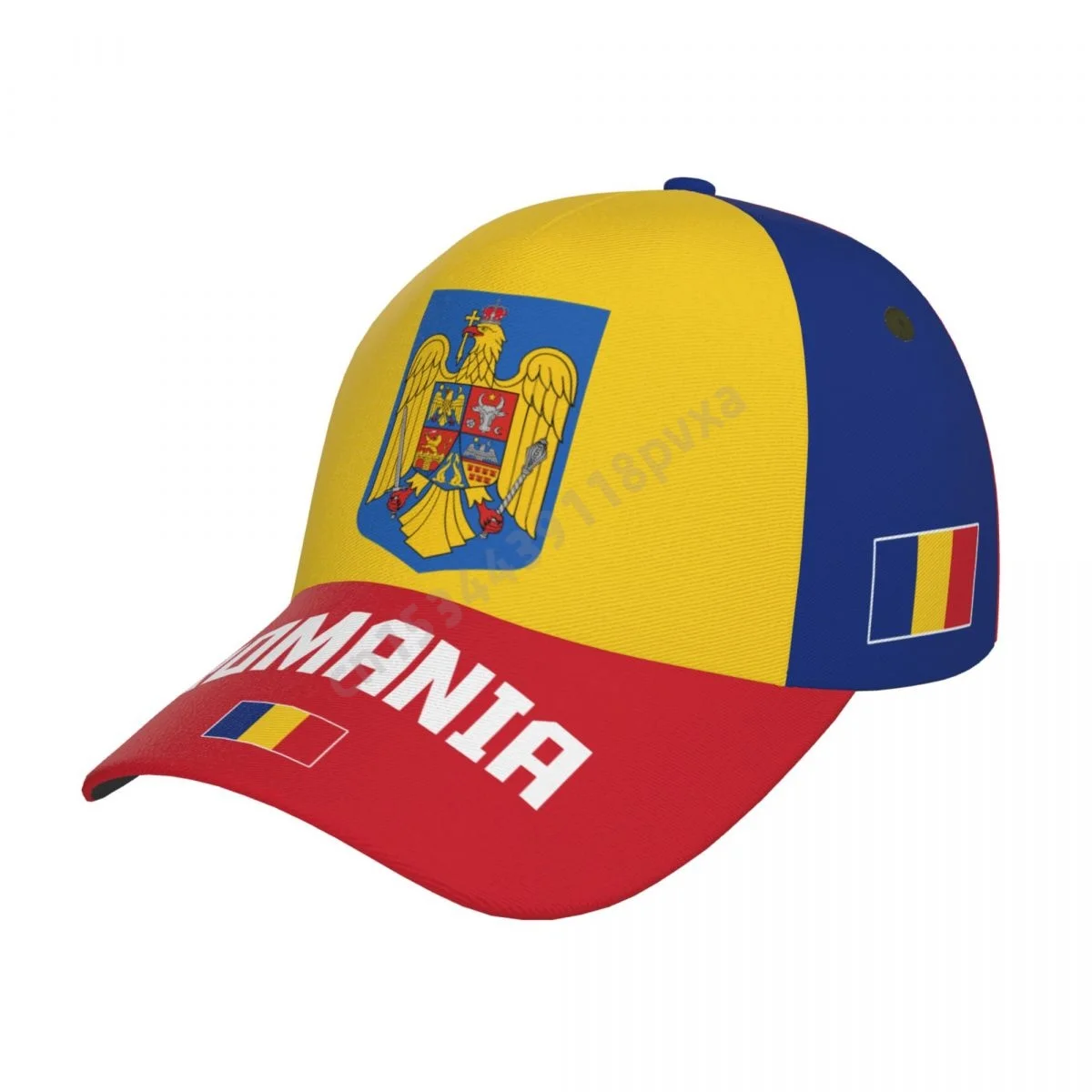 

Unisex Romania Flag Romanian Adult Baseball Cap Patriotic Hat for Baseball Soccer Fans Men Women