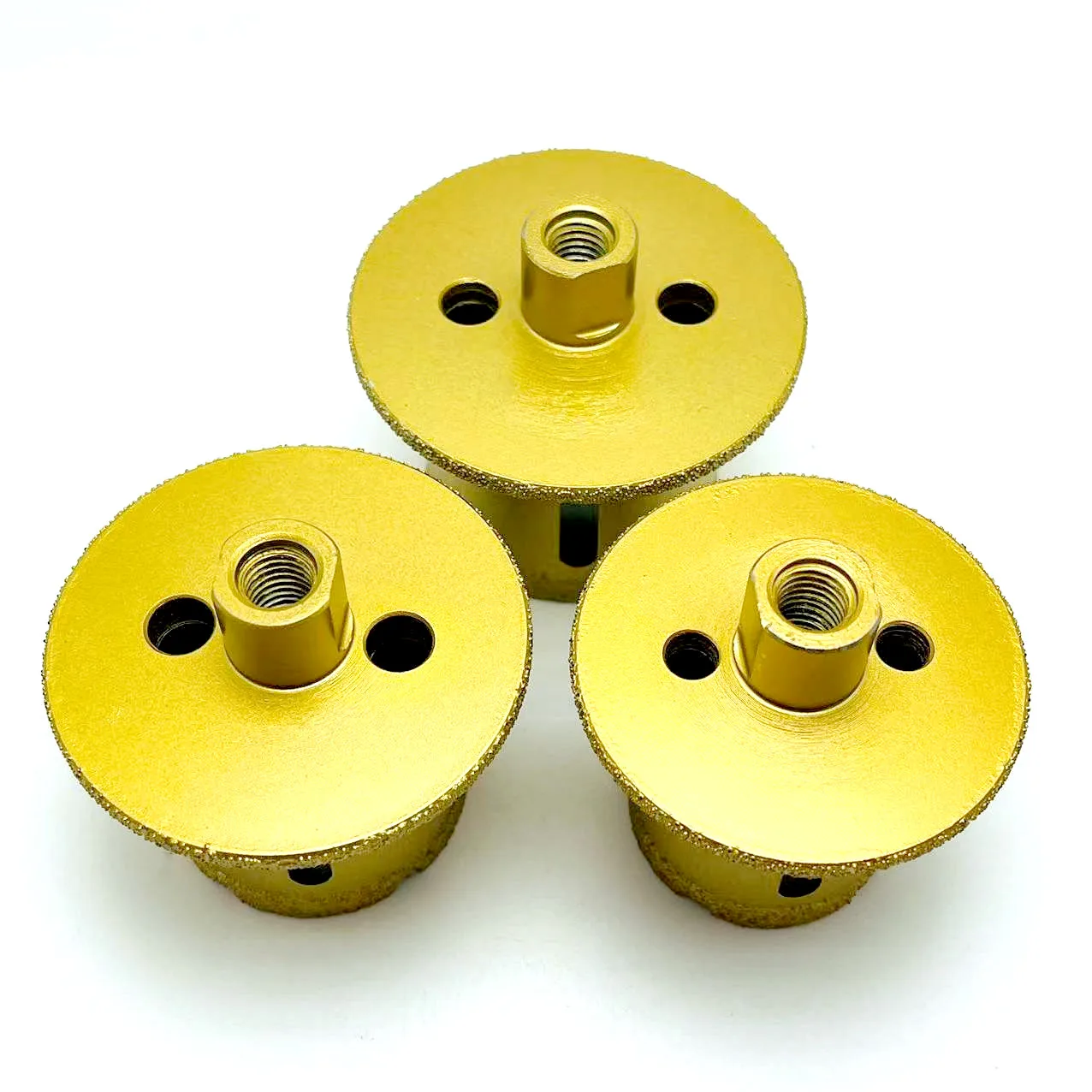 M10 Thread Vacuum Brazed Diamond Hole Saw Drill Core Bits For Marble Ceramics Porcelain Tile Washbasin Opener Angle Grinder