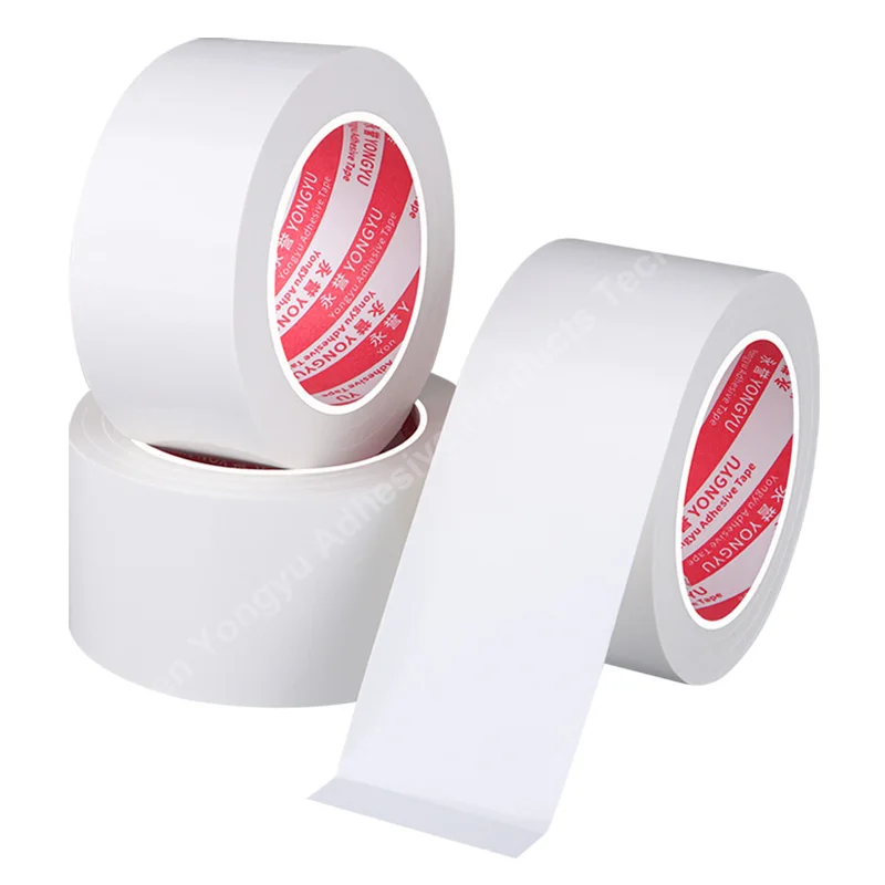 White heavy-duty pipeline tape, flexible, residue free, hand torn - batch value for repair suitable for indoor and outdoor use