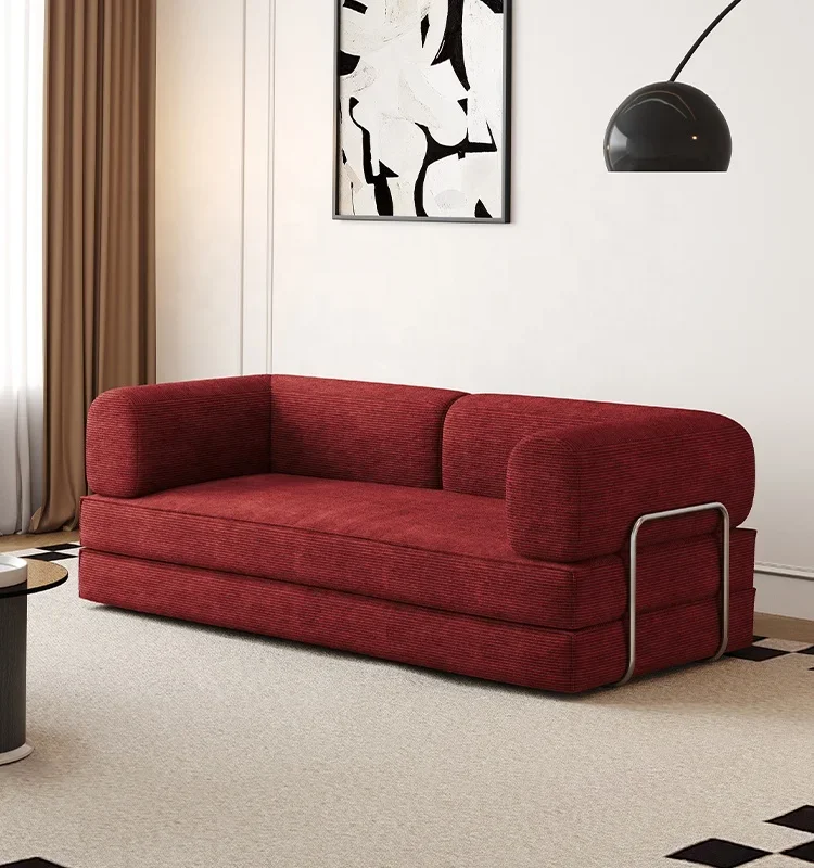 

Customizable French-Style Modular Sofa Bed Expandable Sleeping Sofa Bed Vacuum Compression Sofa Bed