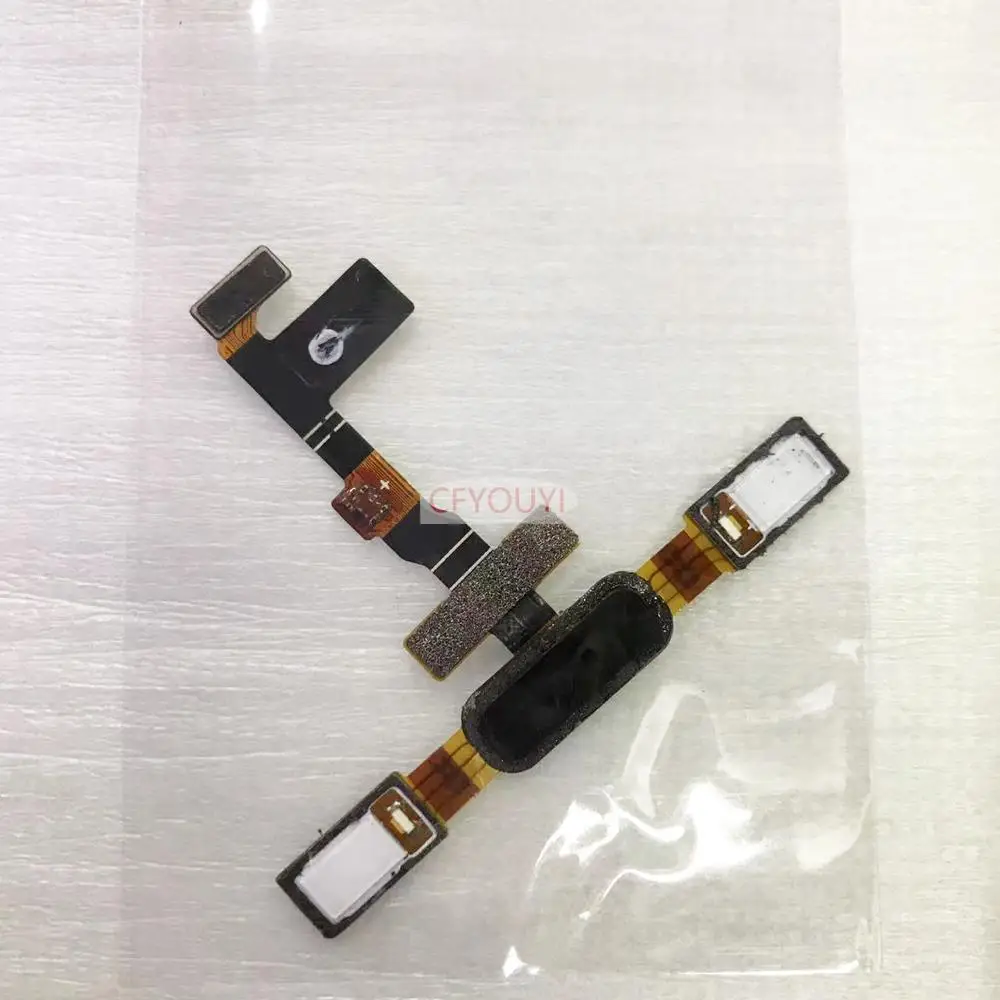 Black For Nokia 8 / N8 TA-1012 TA-1004 TA-1052 Home Button Key Fingerprint Sensor Flex Cable Replacement Part