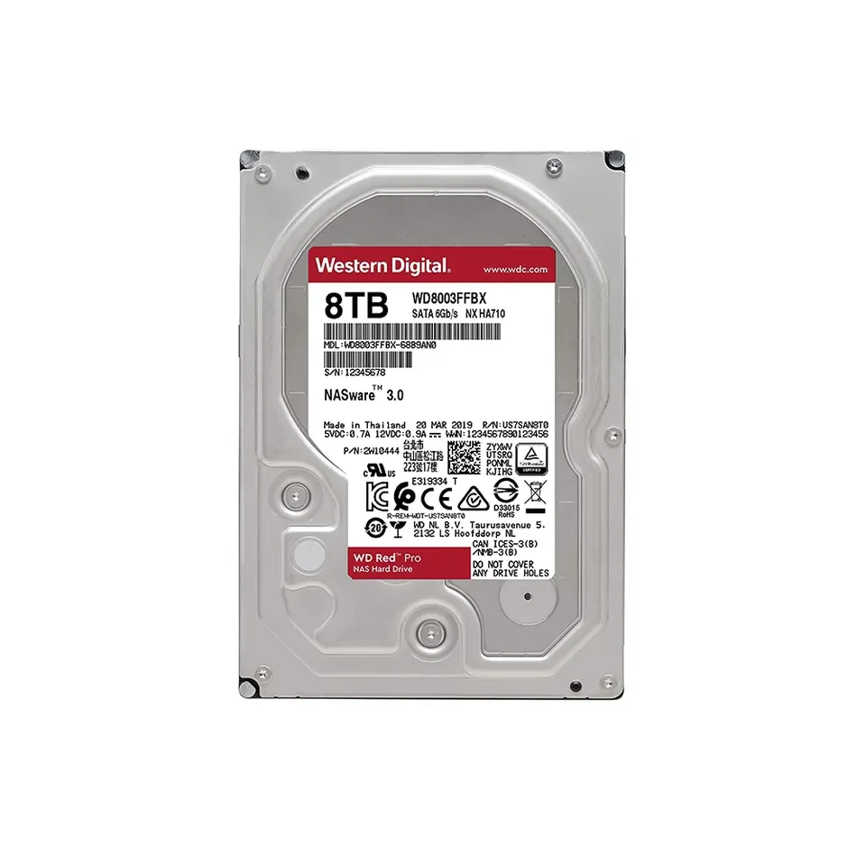 

Customized 8TB HDD 7200 RPM 256MB Cache SATA 6.0Gb/s 3.5" Internal Hard Drive WD8003FFBX