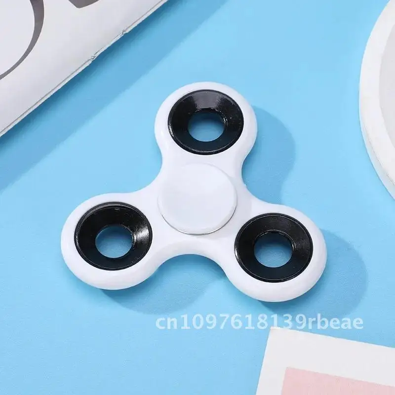 Fidget Spinner ABS de haute qualité, jouet EDC Tri-Spinner pour soulager le Stress, autisme, tdah, jeu amusant pour adultes et enfants