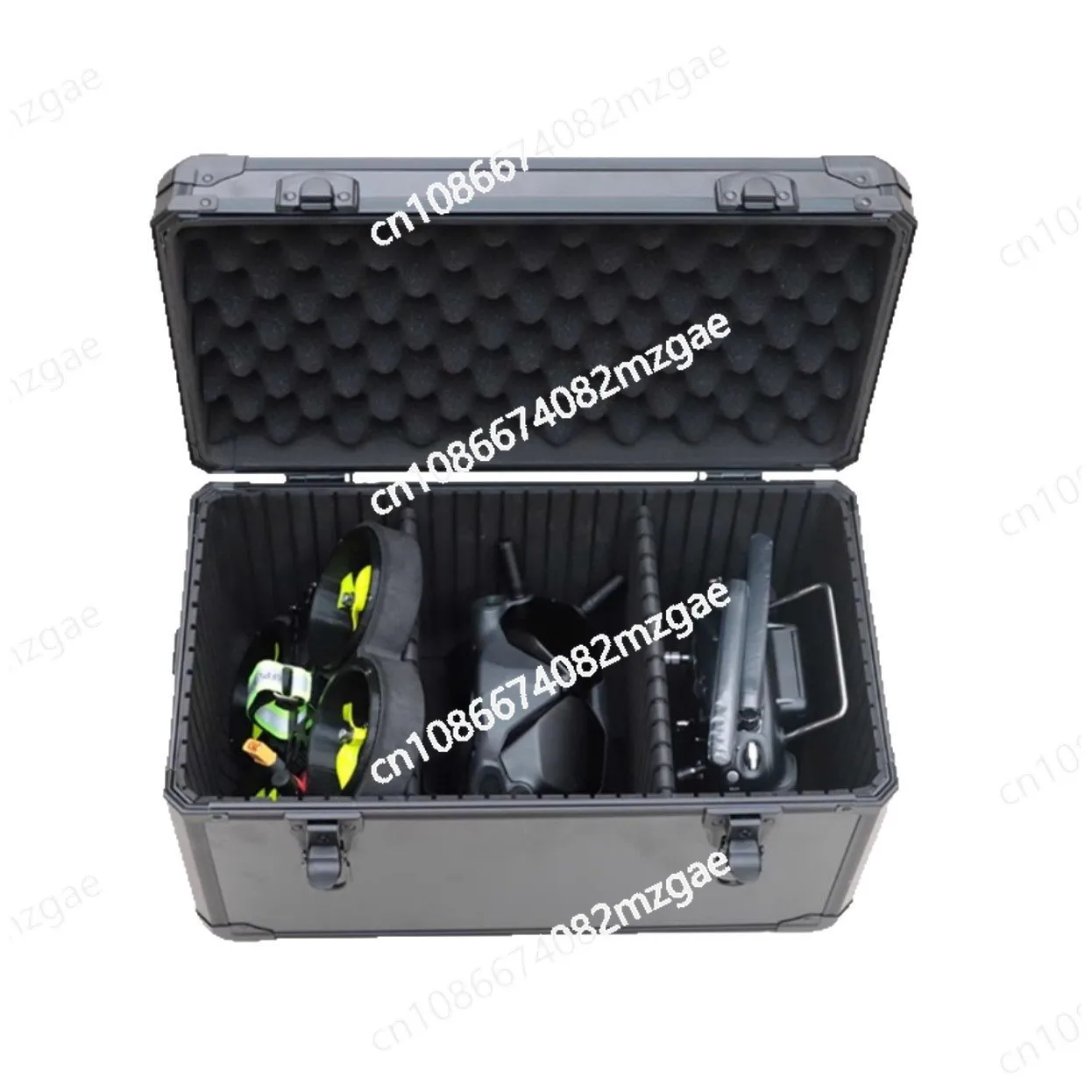 

Большой ящик для инструментов из алюминиевого сплава, алюминиевый ящик для хранения пересекающих машин, упаковочный ящик для модели самолета и инструментов