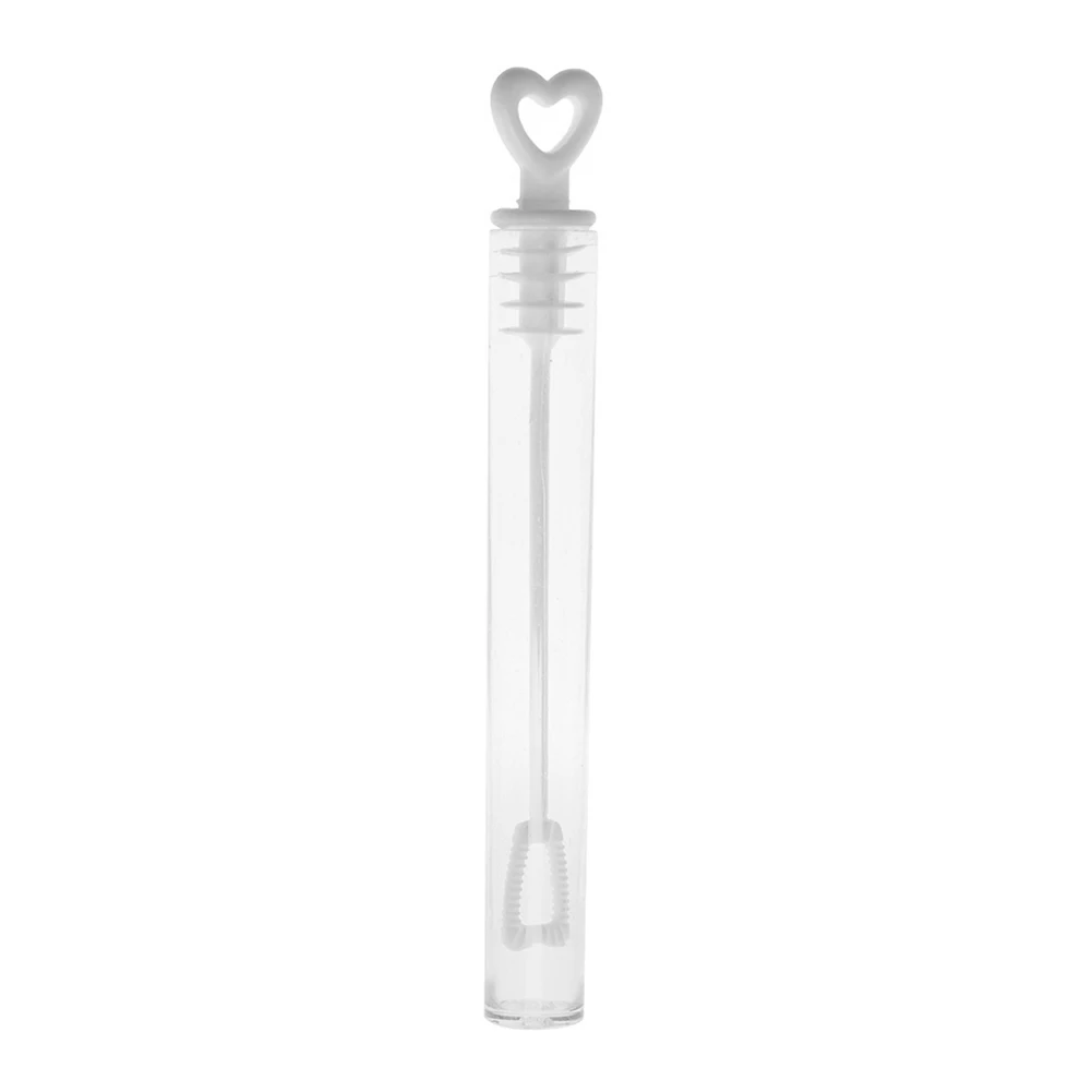 60 stks Liefde Hart Wand Buis Nieuwigheid Bubble Zeep Fles Bruiloft Bubbels Verjaardagsfeestje Decor Party Prop Geschenken