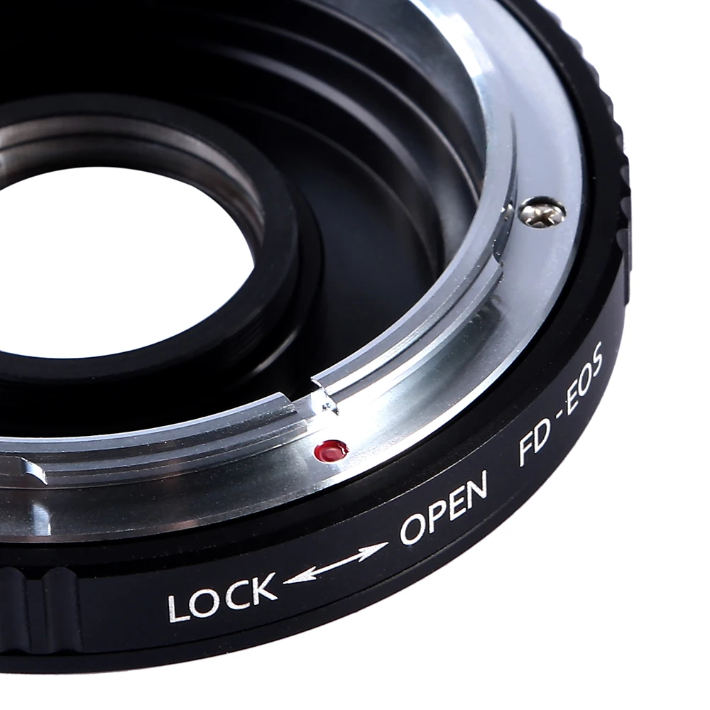 K&F Concept Lens Adapter for Canon FD with glass mount lens to Canon EOS EF camera 1DX 5DS 5D3 6D2 7D 700D 750D 760D