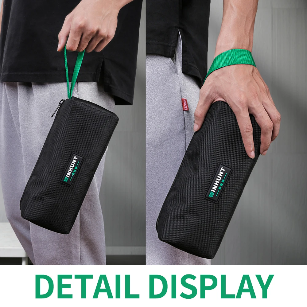 Multi-Function Tool Bag Multi-Pocket Waterproof Anti-Fall Storage Bag 1680D Oxford Cloth Electrical Bag