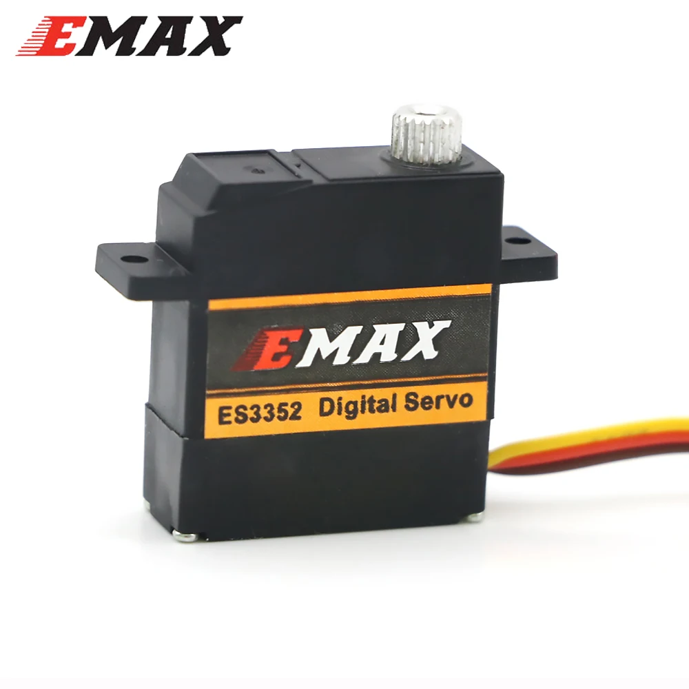 EMAX ES3352 4.8V/6.0V 2.4/2.8Kgf.cm bezszczotkowy serwomechanizm cyfrowy Futaba wtyczka JR dla RC szybowiec Model/samolot części do zdalnego