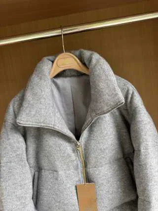 2025 Vêtements pour femmes Manteau en cachemire et duvet d'oie de haute qualité 1102