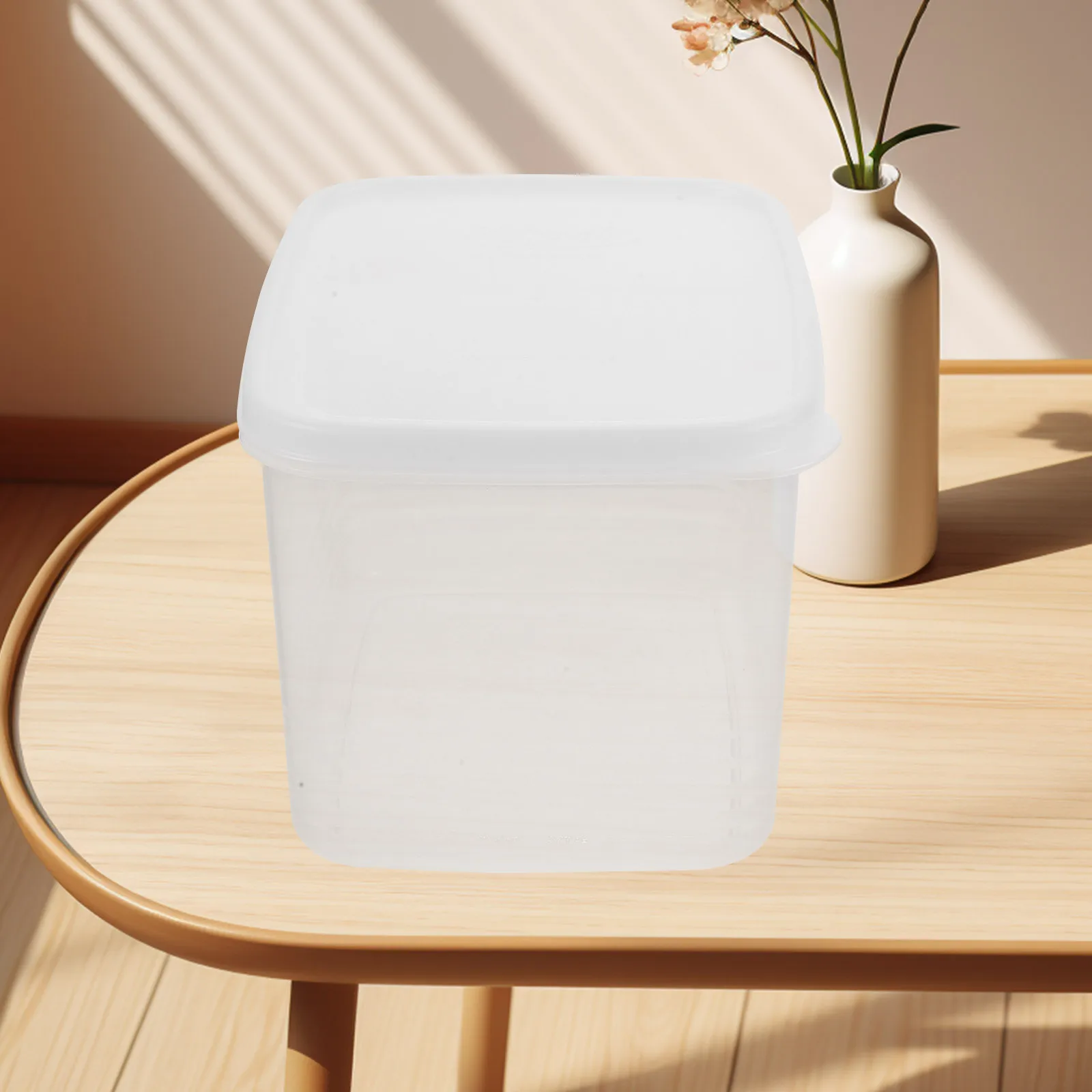 

Clear Reusable Bread Storage Box with Lid Airtight Toast Container for Home Bakery Fridge Food Preservation Fresh Keep Kitchen