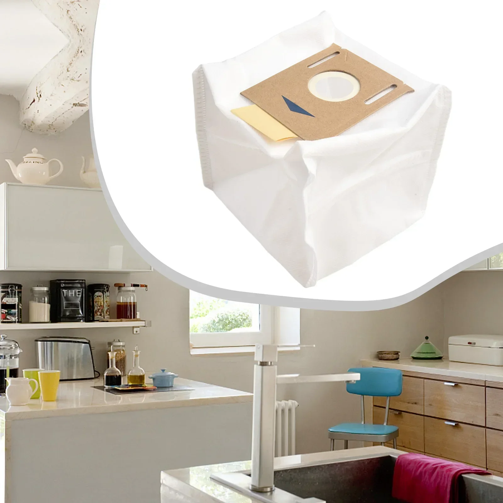 

Улучшите производительность и обслуживание чистоты с помощью Ecovacs, для Deebot N10 N10 Plus, запасных мешков для пыли, упаковка из 4 шт.