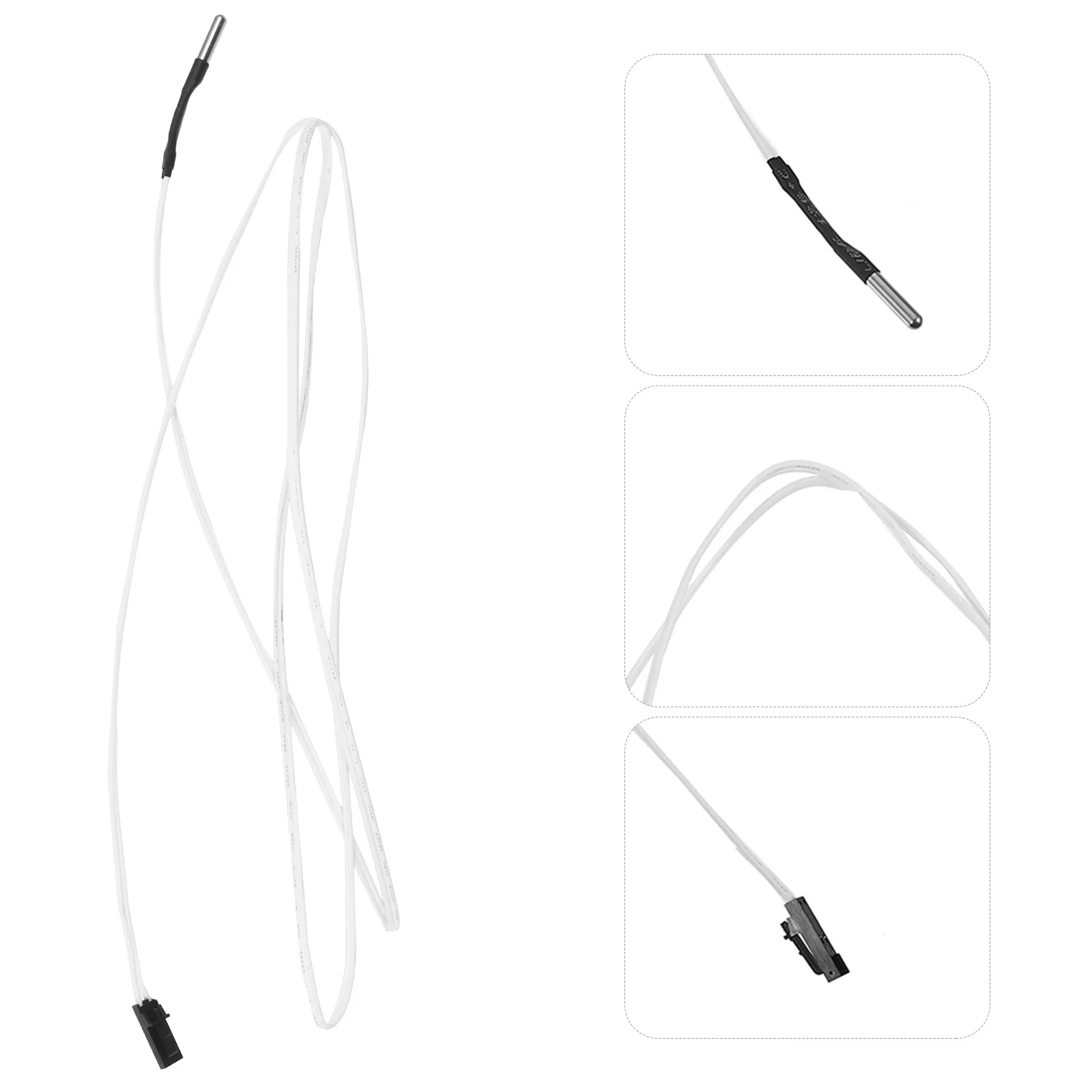 

3D Printer Thermocouple Long Probe Temperature Probe Sensor Stable Accurate Temp Sensor for Reliable 3D Printing Accessory