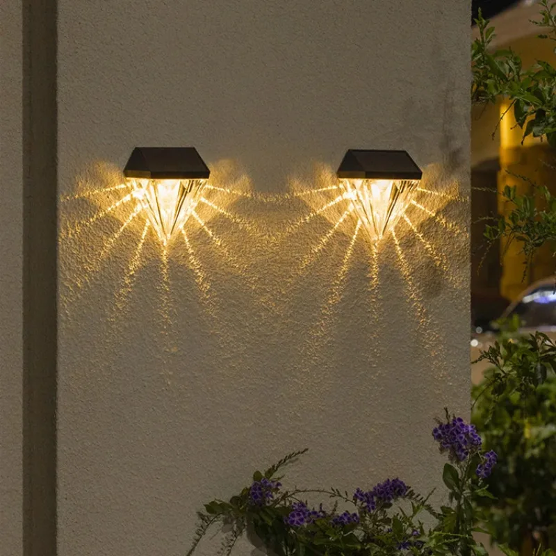 Neues Design Solar zaun Lampe