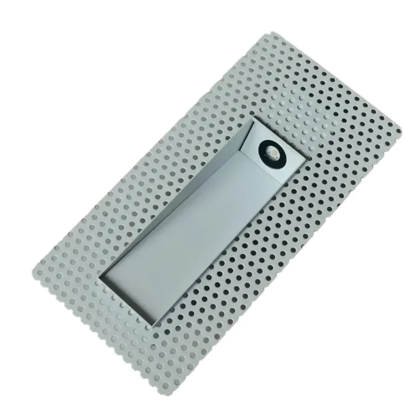 

UDDALight Встраиваемый напольный светильник без рамки 3W, светодиодный светильник для ступеней с датчиком для отелей, лестниц и коридоров