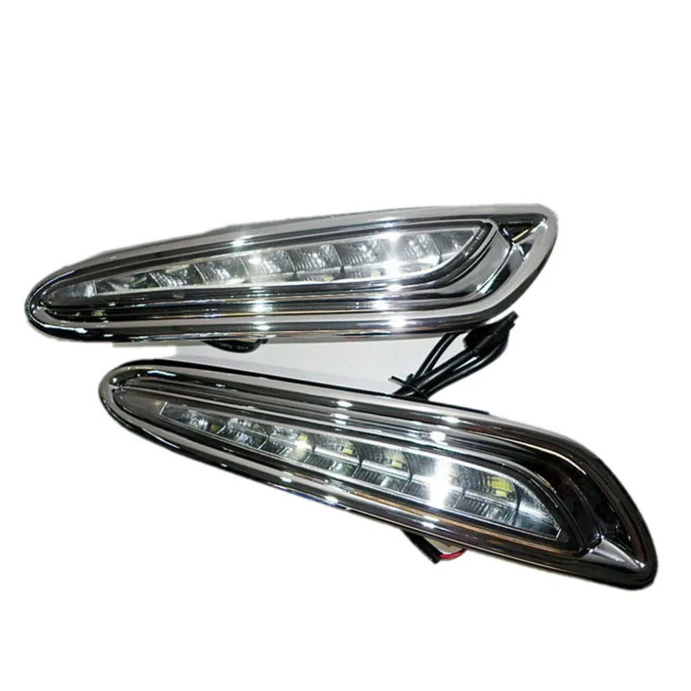 Jult King Car Daytime Running Lights Compatible for Mazda 3 Axela Article 2010 2011 2012 2013, 6000K LED Front Bumper DRL