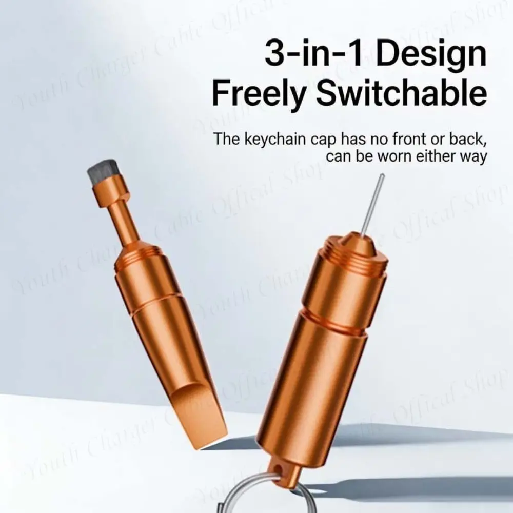 Multitool Portable Multifunction Tool Cleaning Brush Versatile Implement SIM Card Tray Removal Tool Eject Pin