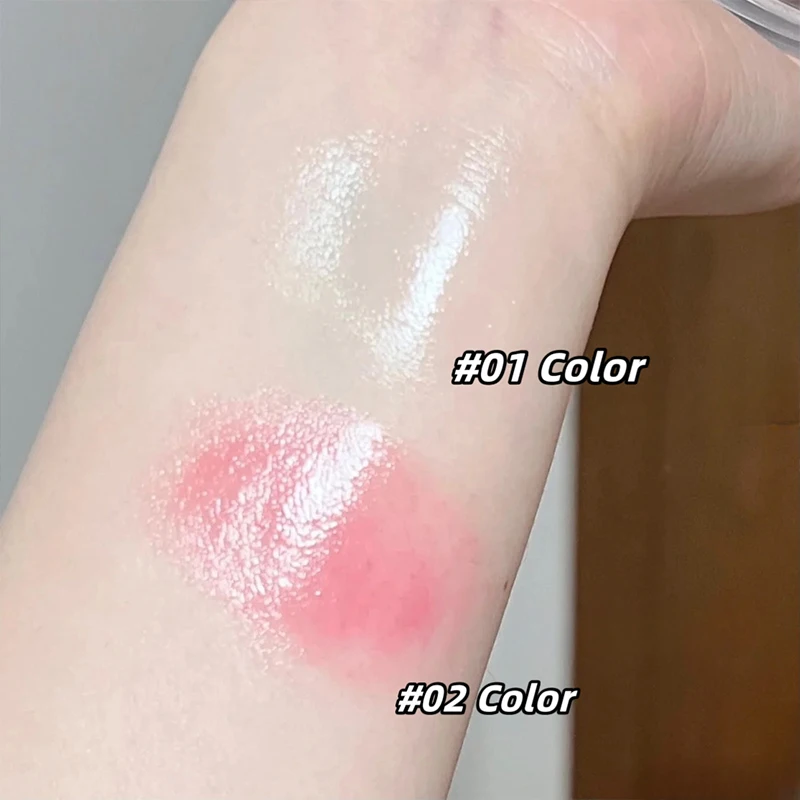 Amour coeur surligneur fard à joues Palette multi-usage eau lumière surligneur Blush crème éclaircir couché ver à soie visage maquillage coréen