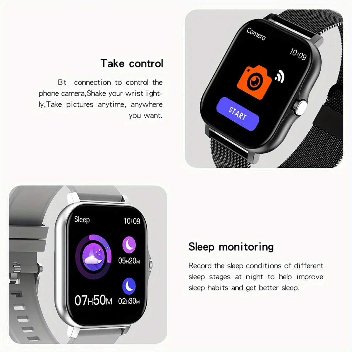 Xiaomi-reloj inteligente para hombre y mujer, pulsera Digital con pantalla táctil completa, deporte, Fitness, llamada BT, regalo, nuevo, 2024