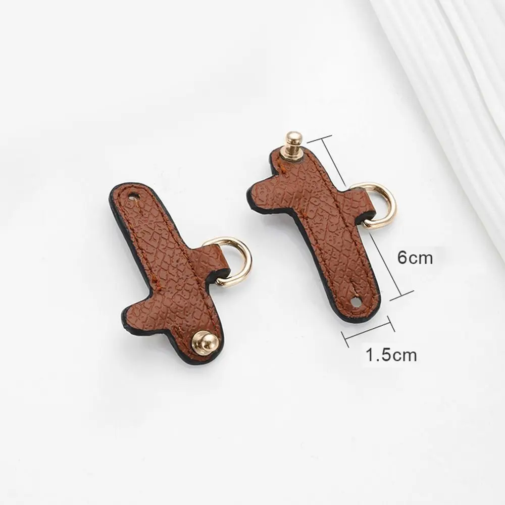 Accessories Free Punching Shoulder Strap Buckle Mini Bag For Longchamp Hang Buckle Bag Strap Buckle Genuine Leather