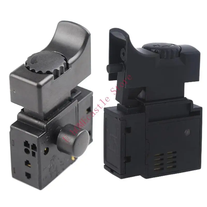 

63HF FA2-6/1BEK Lock on Trigger Switch Power Tool Electric Hand Drill Speed Control Push Button Switch Replacement Parts