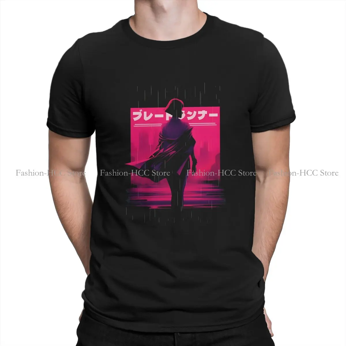 Blade Runner Film Polyester TShirts Replicant Print Men's T Shirt Hipster Tops