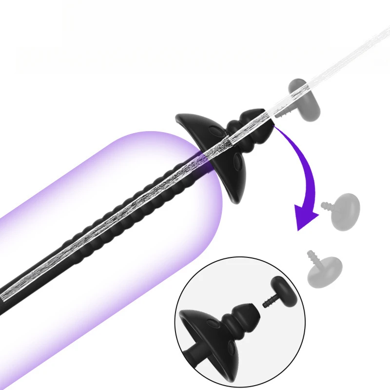 Insert Urethral Catheter Dilator Penis Plug Syringe Injection Horse Eye Stimulation Long Uretre Sounding Sex Toys for Men Gay view 6