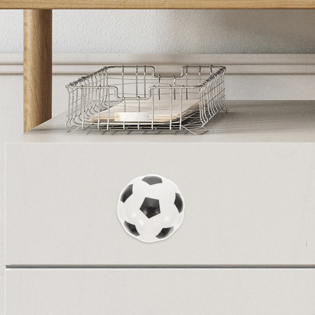 

Sports Ball Ceramic Cabinet Knob Unique Decorative Furniture Handle Replacement Drawer Pull for Kitchen Wardrobe Cupboard Door