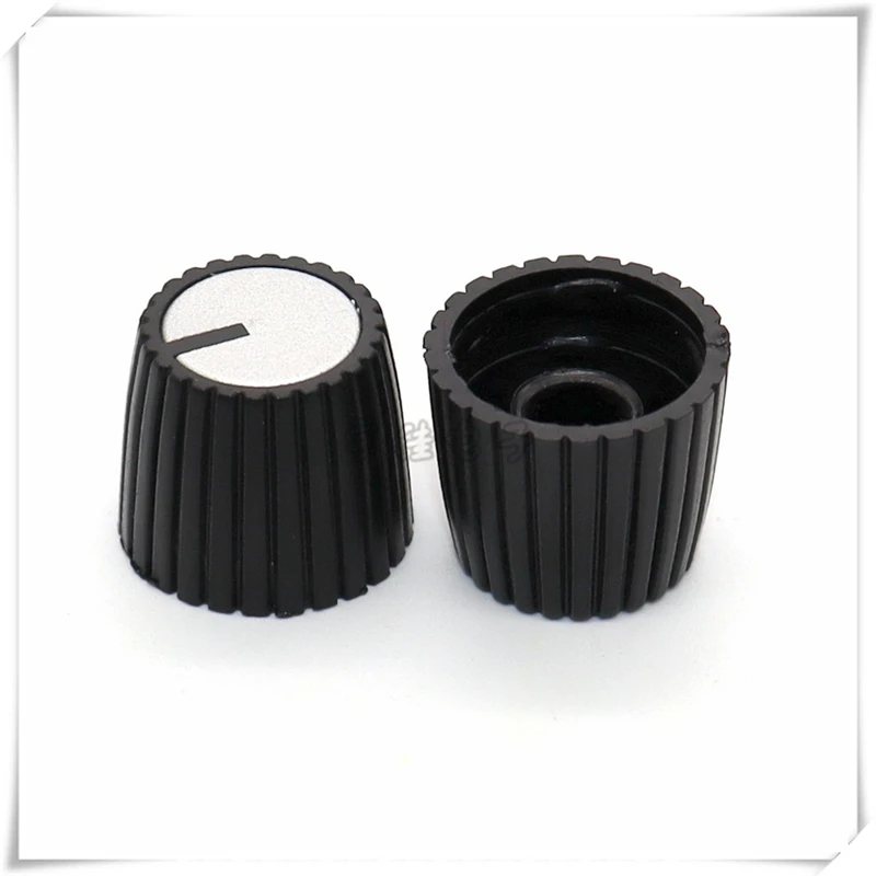 5PCS Plastic Knob Potentiometer Knob Encoder Cap Audio Amplifier Volume Adjustment Flower Shaft Knob
