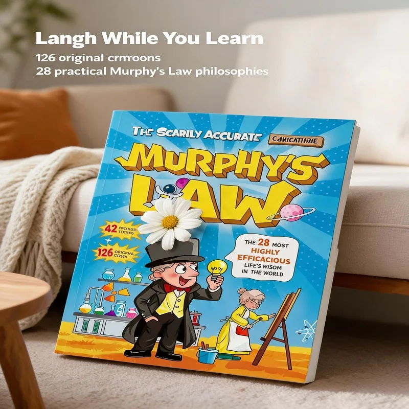 English Cartoon Version of Murphy's Law, Interesting Science, To Help Children Understand The Great Wisdom of Life.