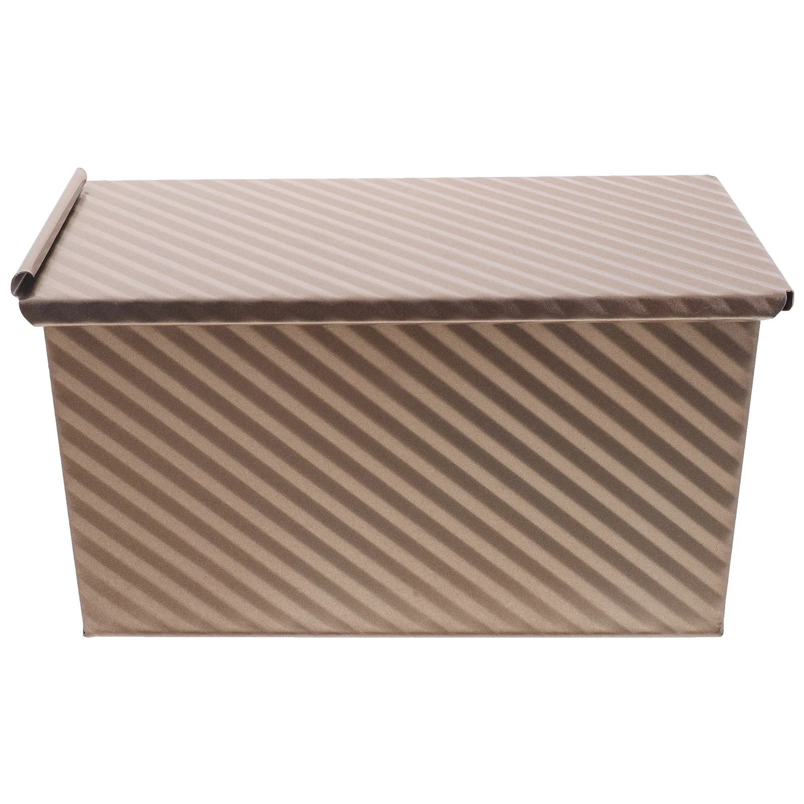 

Carbon Loaf Sandwich Bread Pan with Lid Non-stick Baking Tin Loaf Pan for Bread Baking Tin Home Use