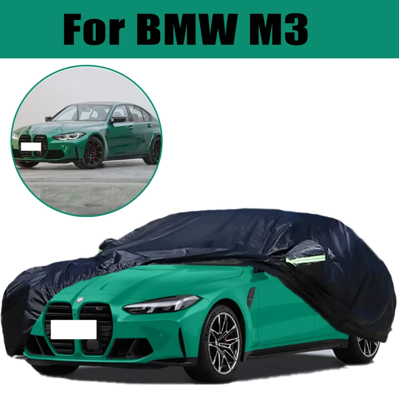 

Car Cover for BMW M3 - Outdoor Full Body Protection, Waterproof Dustproof Heat-Resistant, All-Season Use Exterior Accessories