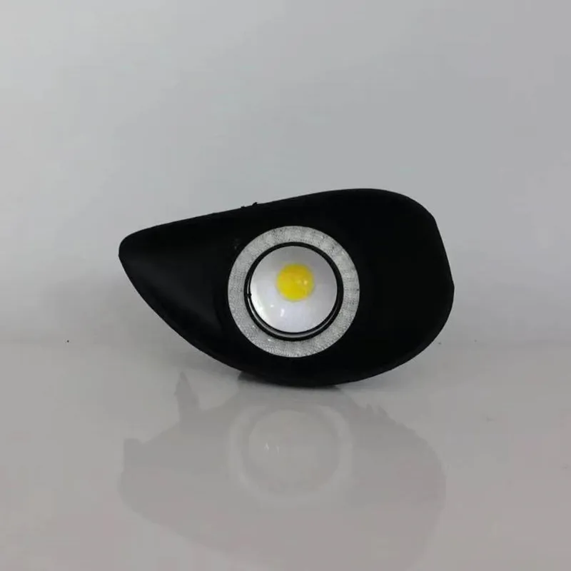 LED Fog Lights Assembly For Toyota Yaris Vios Belta  2006 2007 2008  Front Bumper Fog lamp Replacement Angel Eye daylight Kit