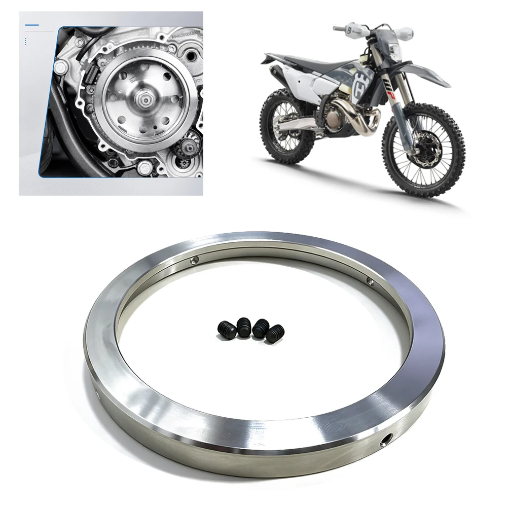 Flywheel Weight For Husqvarna TE300 TE250 2024 2025 2026 Motocycle Stainless Steel Magnetic Motor Fywheel Magnetic Steel 7oz