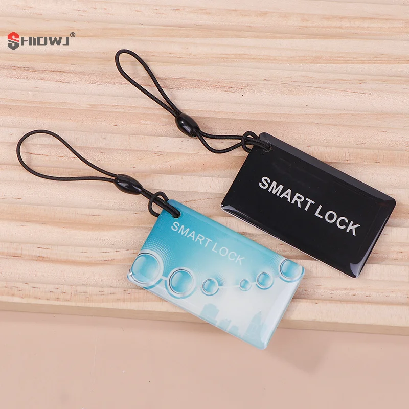10Pcs IC Card Tuya TTlock BLE Electronic Smart Door Lock Card Digital Smart Fingerprint Locks Unlock Small RFID Card 13.56Mhz