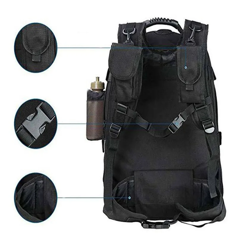 Neue taktische Rucksack Männer Armee Fan Wandern Camping Jagd tasche 1000d Nylon wasserdicht multifunktion alen Rucksack mit großer Kapazität